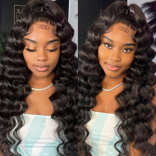 CHLOE - Deep Wave HD 5x5 6x6 7x7 Closure Wig Virgin Hair Glueless Wig