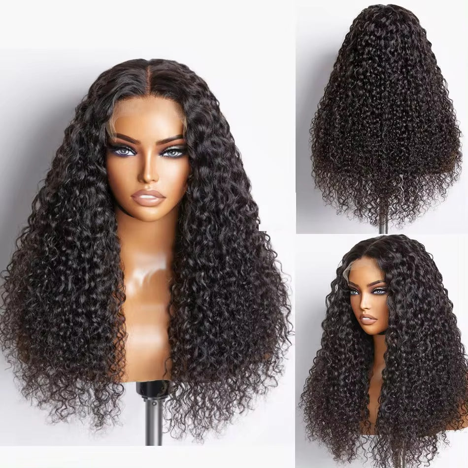 DIAMOND -Curly Hair HD 5x5 6x6 7x7 Closure Wig Virgin Hair Glueless Wig