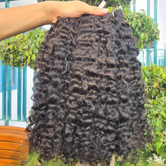 RAW HAIR BUNDLES DEAL CURLY HAIR