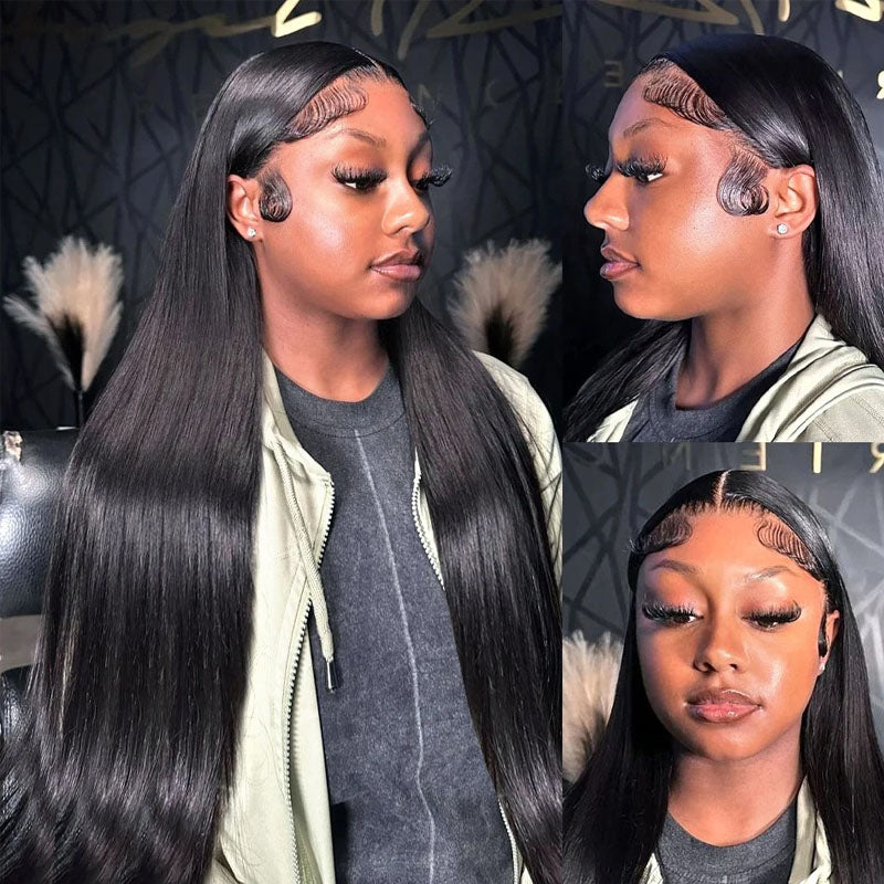 TONYA - Straight Hair HD 13x4 13x6 Full Frontal Wig Virgin Hair Glueless Wig