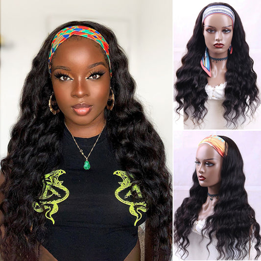 MING Deep Wave Headband Wig *No Lace* Beginner Friendly & Convenient