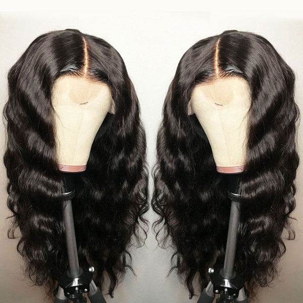 4x4 Closure Wig Deep Wave Human Hair Wig