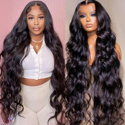 [20-40 inch] Body Wave Glueless Wigs 4x4 5x5 13x4 13x6 Lace Wig 100% Virgin Hair