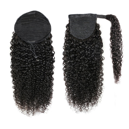 Ponytail Curly Hair 100% Virgin Human Hair