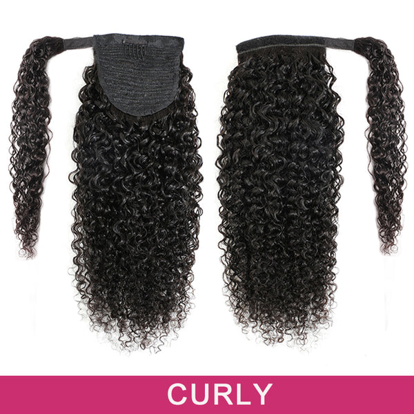 Ponytail Curly 100% Virgin Human Hair 🎁OCTOBER SPECIALS