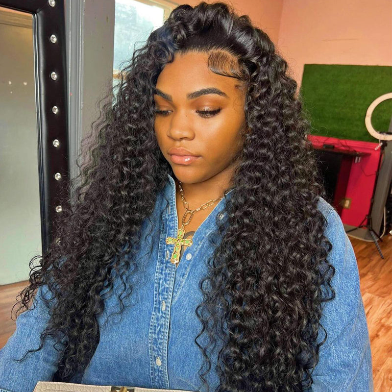 Curly Flip-Over Half Wig 100% Virgin Hair – WoWigsHair