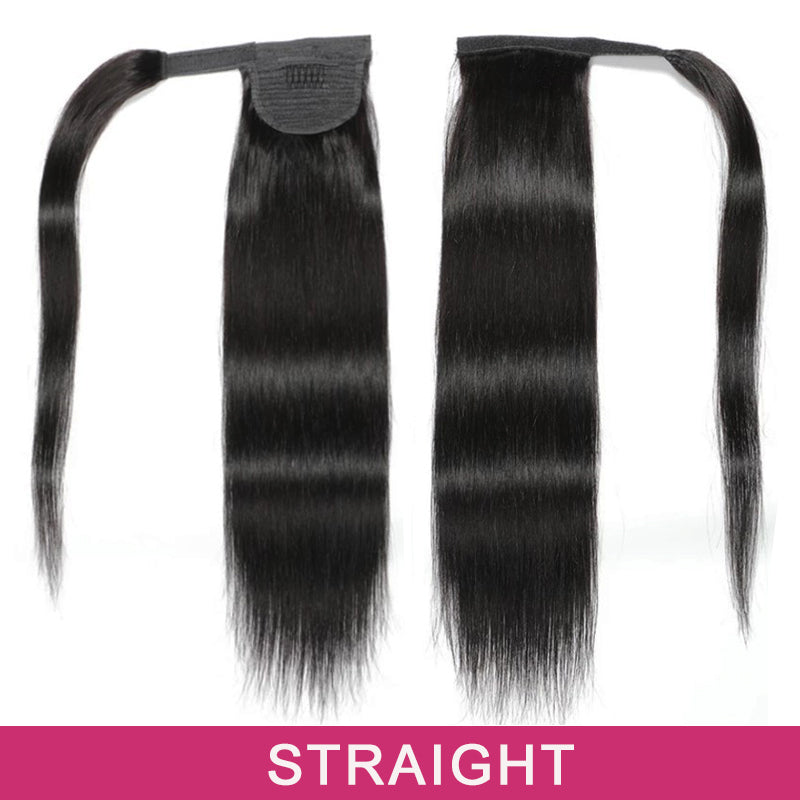 Ponytail Silky Straight 100% Virgin Human Hair 🎁OCTOBER SPECIALS