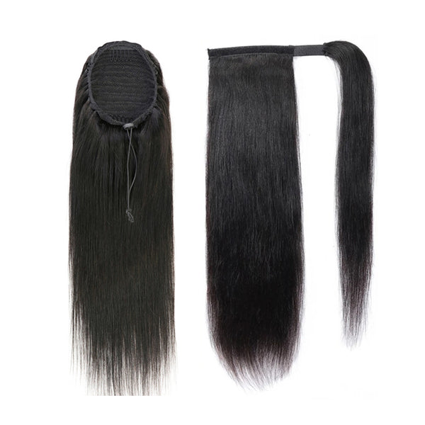Ponytail Silky Straight 100% Virgin Human Hair