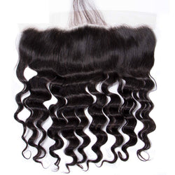 13×4 Lace Frontal Deep Wave 100% Human Hair Extensions