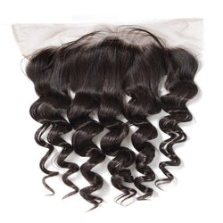 13×4 Lace Frontal Loose Wave 100% Human Hair Extensions
