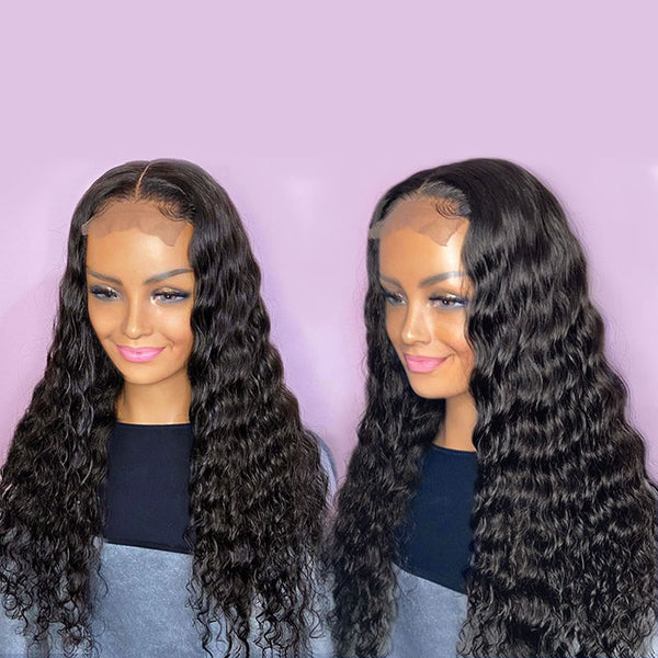 4x4 Closure Wig Curly Human Hair Wig