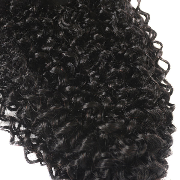 4 Bundle Deals Kinky Curly 12-30 inch 100% Virgin Hair Extensions
