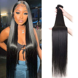 4 Bundle Deals Straight Hair 12-38 inch 100% Virgin Hair Extensions