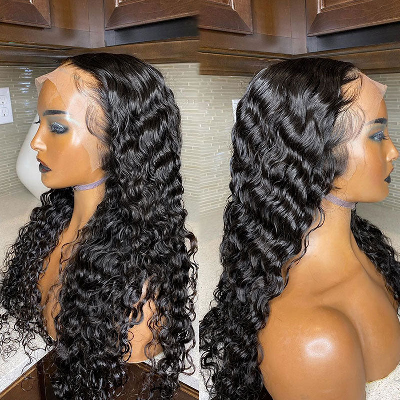 CIARA Deep Wave Wigs 4x4 5x5 13x4 13x6 Lace Wig 100% Virgin Hair Wig