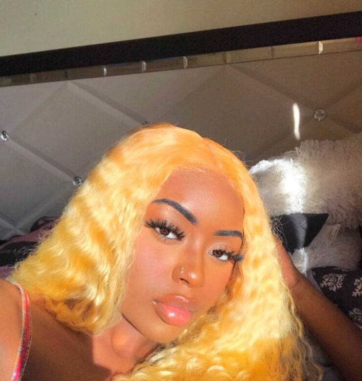 Platinum Blonde 3 Bundles + Closure Deals Curly Hair 3