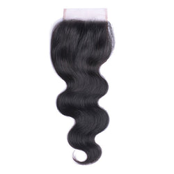 4×4 Lace Closure Body Wave 100% Human Hair Extensions