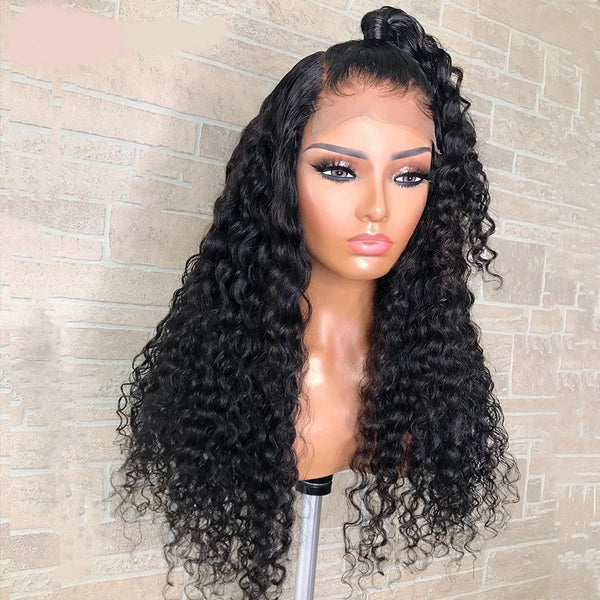 MELISSA - 4x4 Lace Closure Wig Curly Hair 100% Human Hair Wig