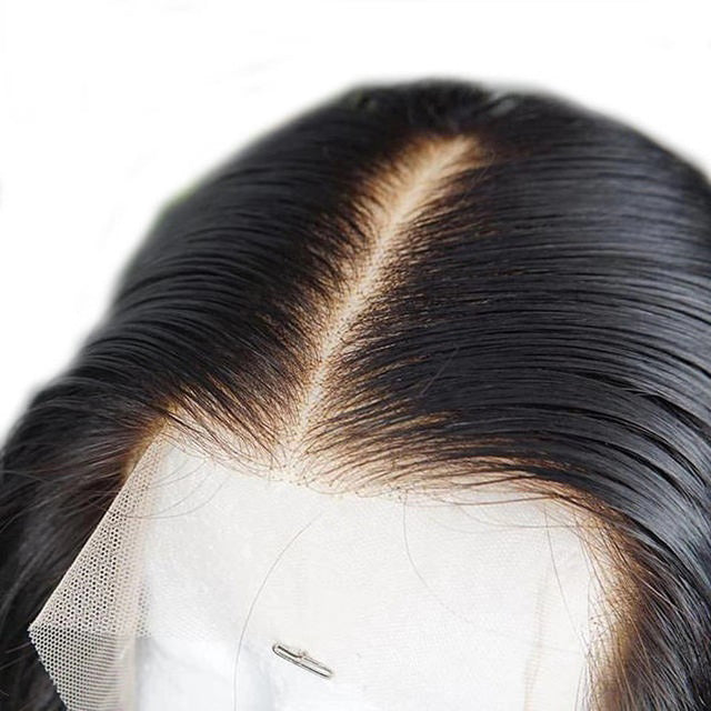 HD Lace Pre-Plucked Body Wave Wig Straight Virgin Human Hair Wig