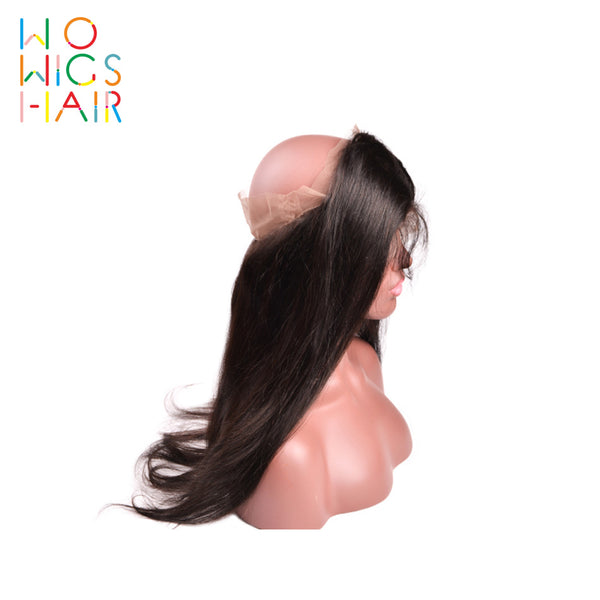 360 Frontal Straight Hair 100% Virgin Hair Extensions