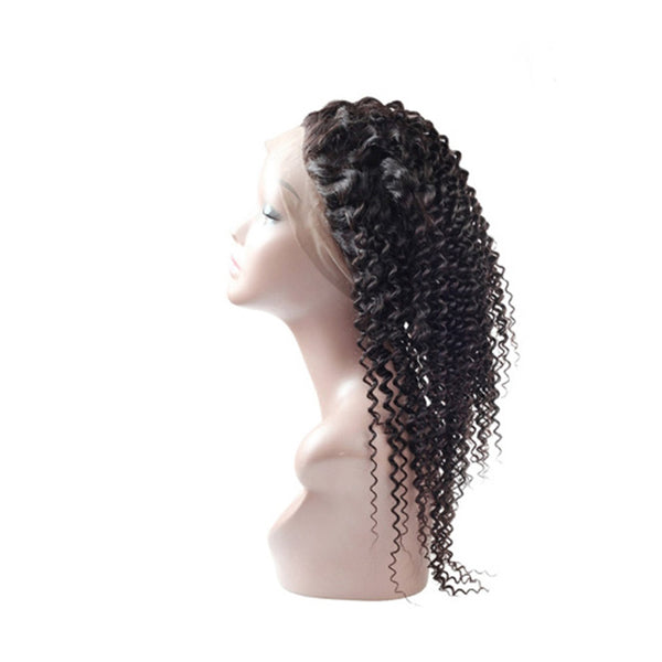 360 Frontal Curly Hair 100% Virgin Hair Extensions