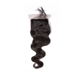 4x4 Silk Base Closure Body Wave 100% Human Hair Extensions