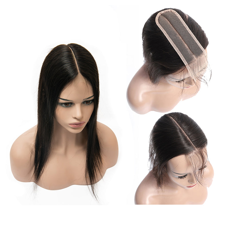 3 Bundles With a 6×2 Lace Closure Straight Brazilian Virgin Hair Extensions
